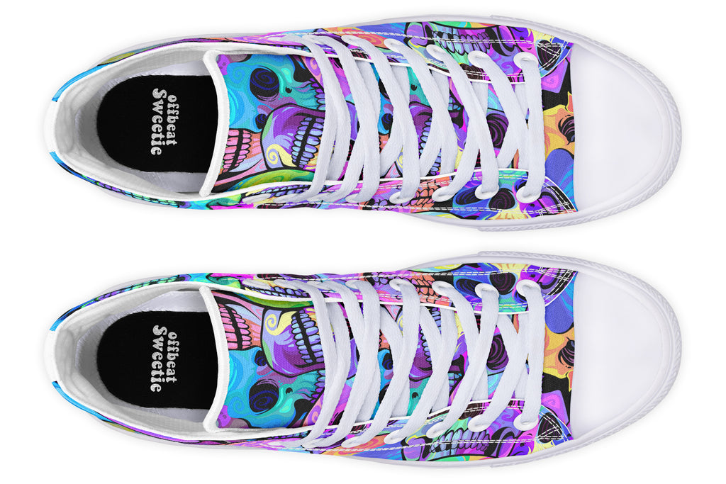 Grave Rave High Tops (Wide)