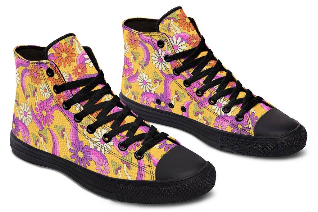 Groovy Garden High Tops