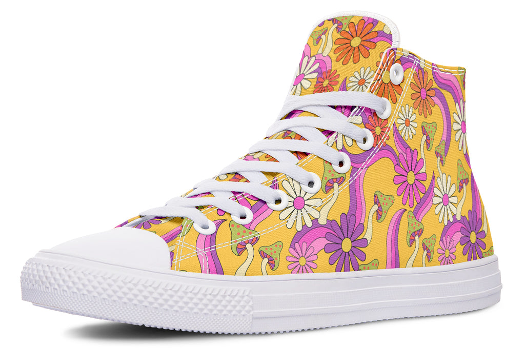 Groovy Garden High Tops