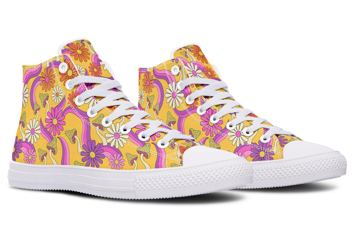 Groovy Garden High Tops