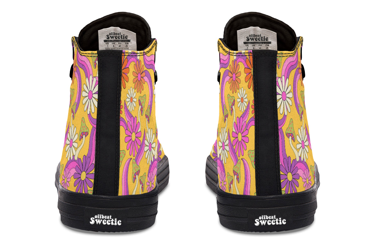 Groovy Garden High Tops
