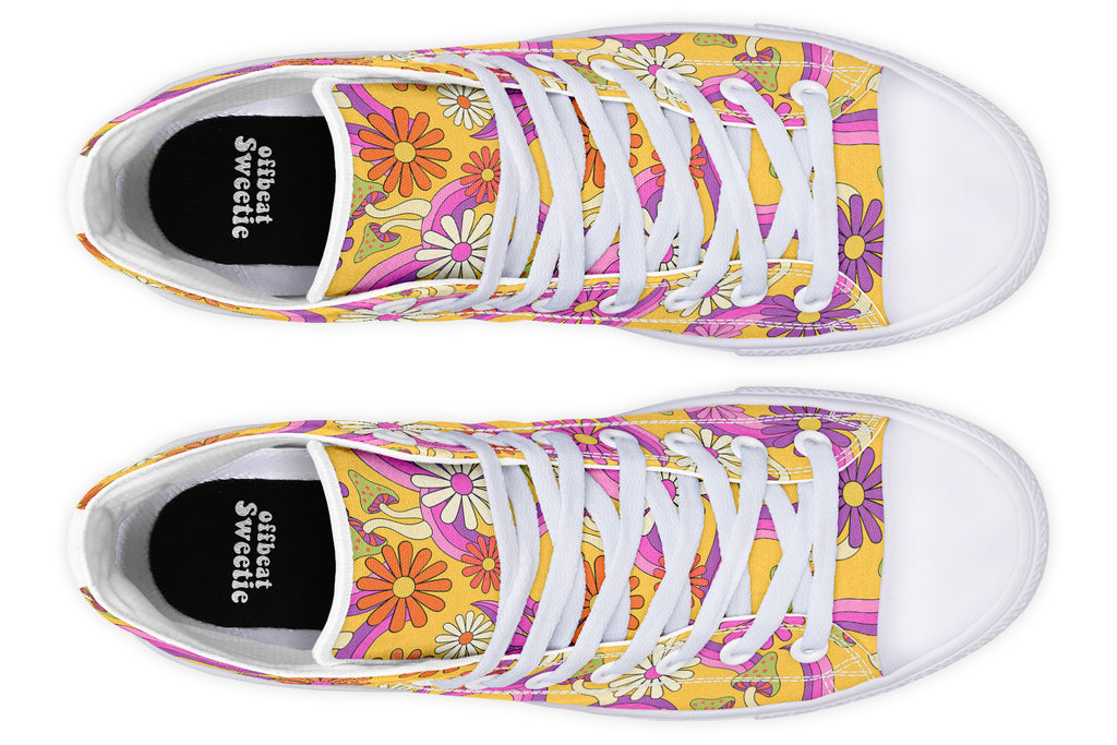Groovy Garden High Tops