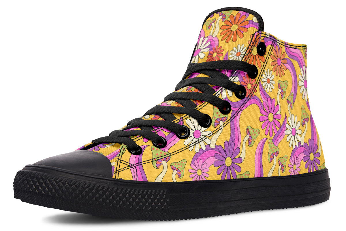 Groovy Garden High Tops (Wide)