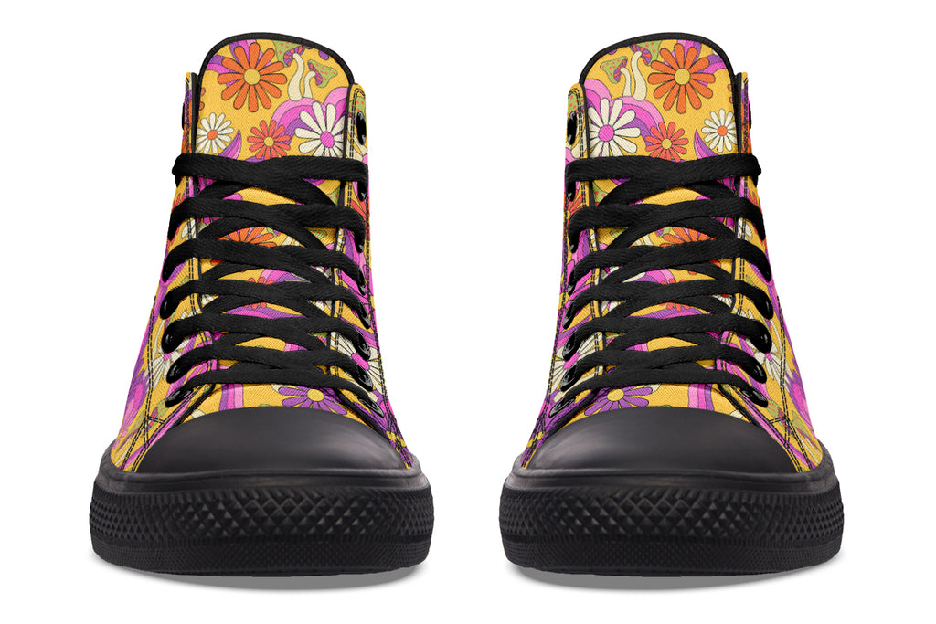 Groovy Garden High Tops (Wide)
