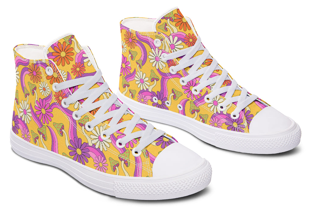 Groovy Garden High Tops (Wide)