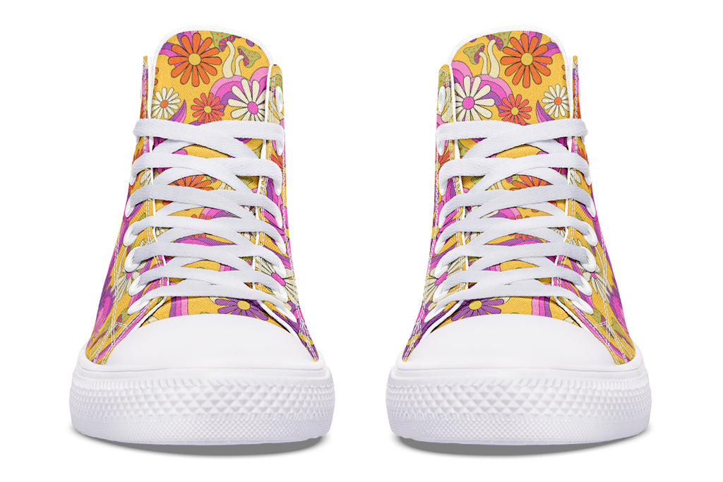 Groovy Garden High Tops (Wide)