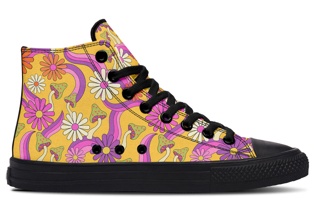 Groovy Garden High Tops (Wide)
