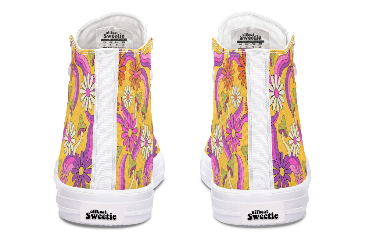 Groovy Garden High Tops (Wide)