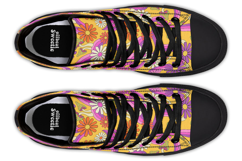 Groovy Garden High Tops (Wide)