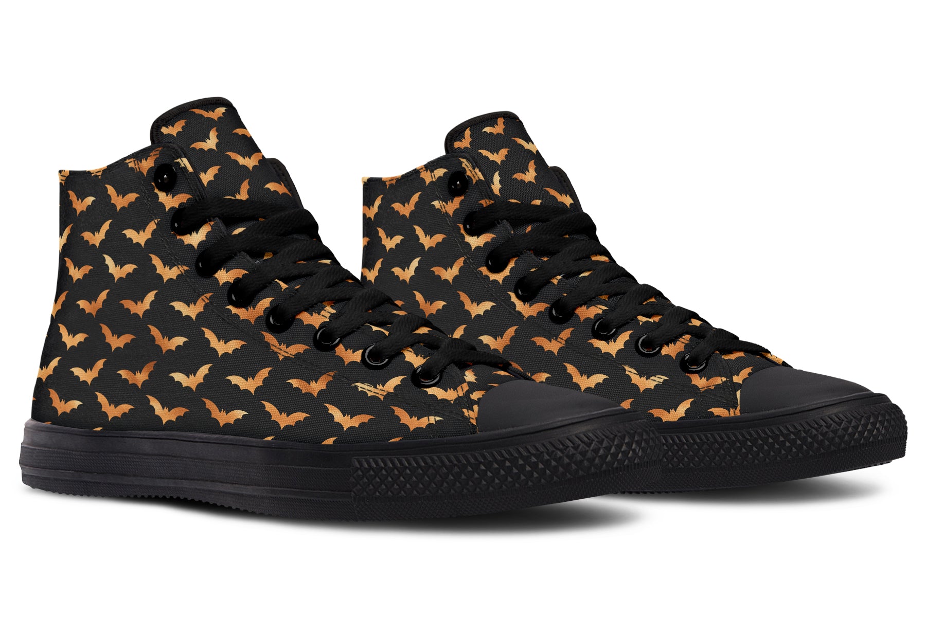 Halloween Bats High Tops - Offbeat Sweetie