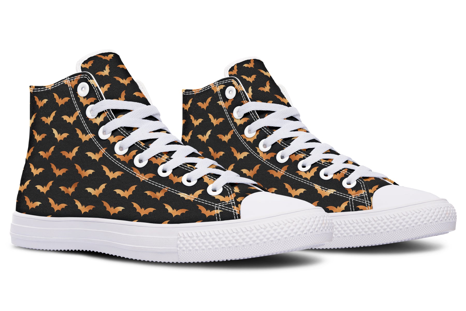 Halloween Bats High Tops - Offbeat Sweetie