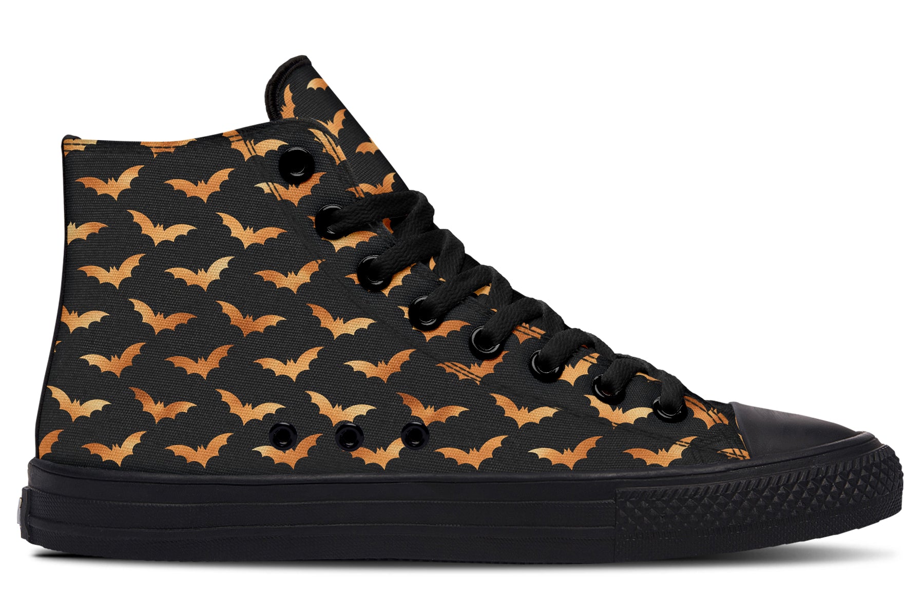 Halloween Bats High Tops - Offbeat Sweetie