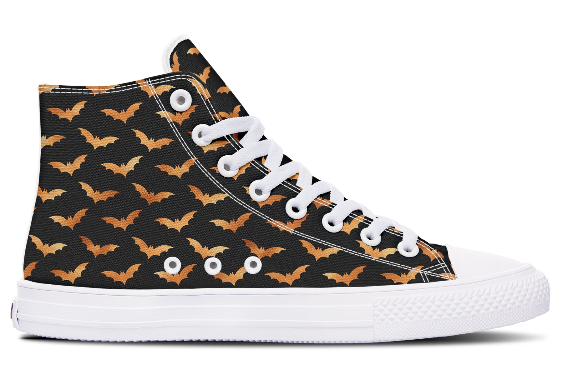 Halloween Bats High Tops - Offbeat Sweetie