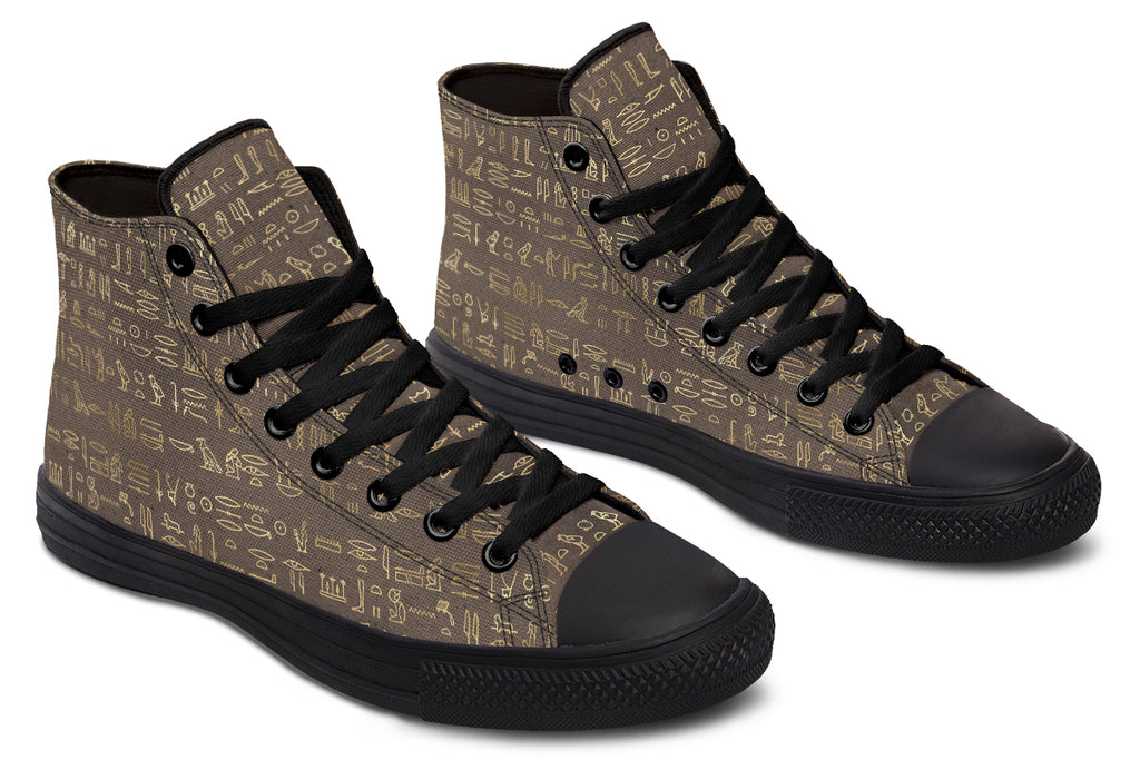 Hieroglyphics High Tops (Wide)