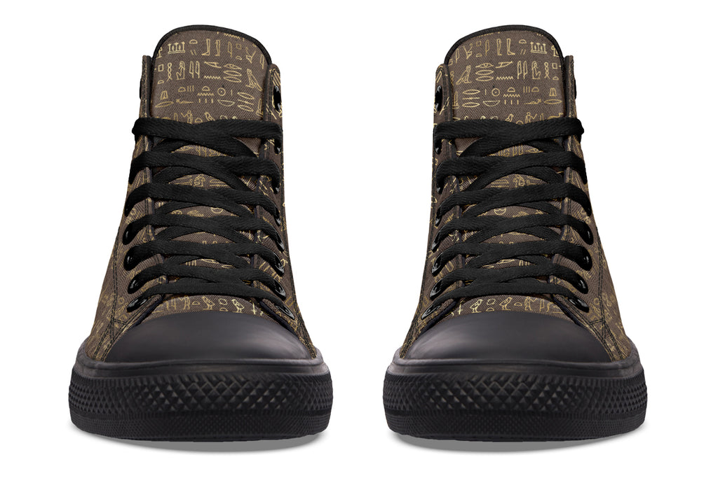 Hieroglyphics High Tops (Wide)