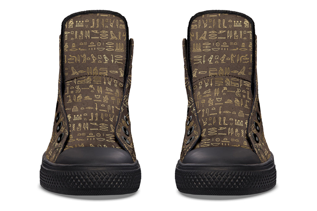 Hieroglyphics High Tops (Wide)