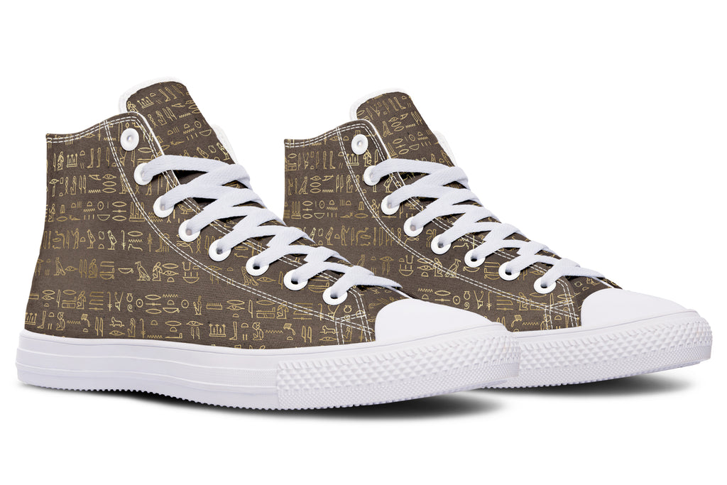 Hieroglyphics High Tops (Wide)
