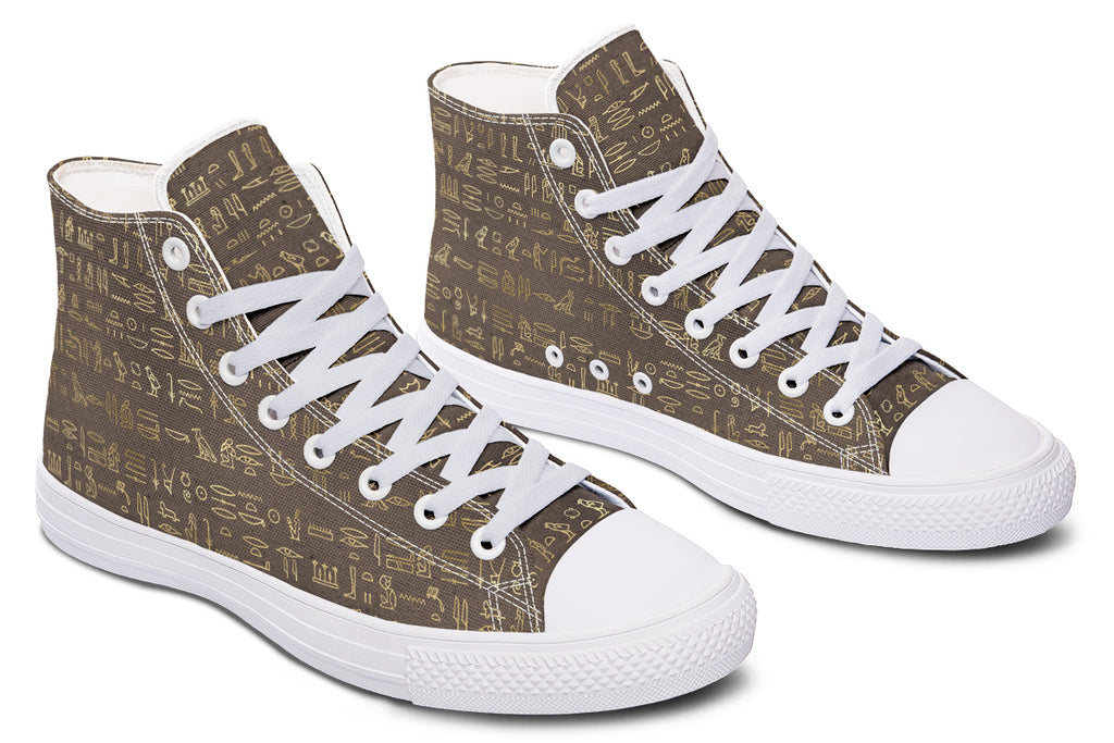 Hieroglyphics High Tops (Wide)