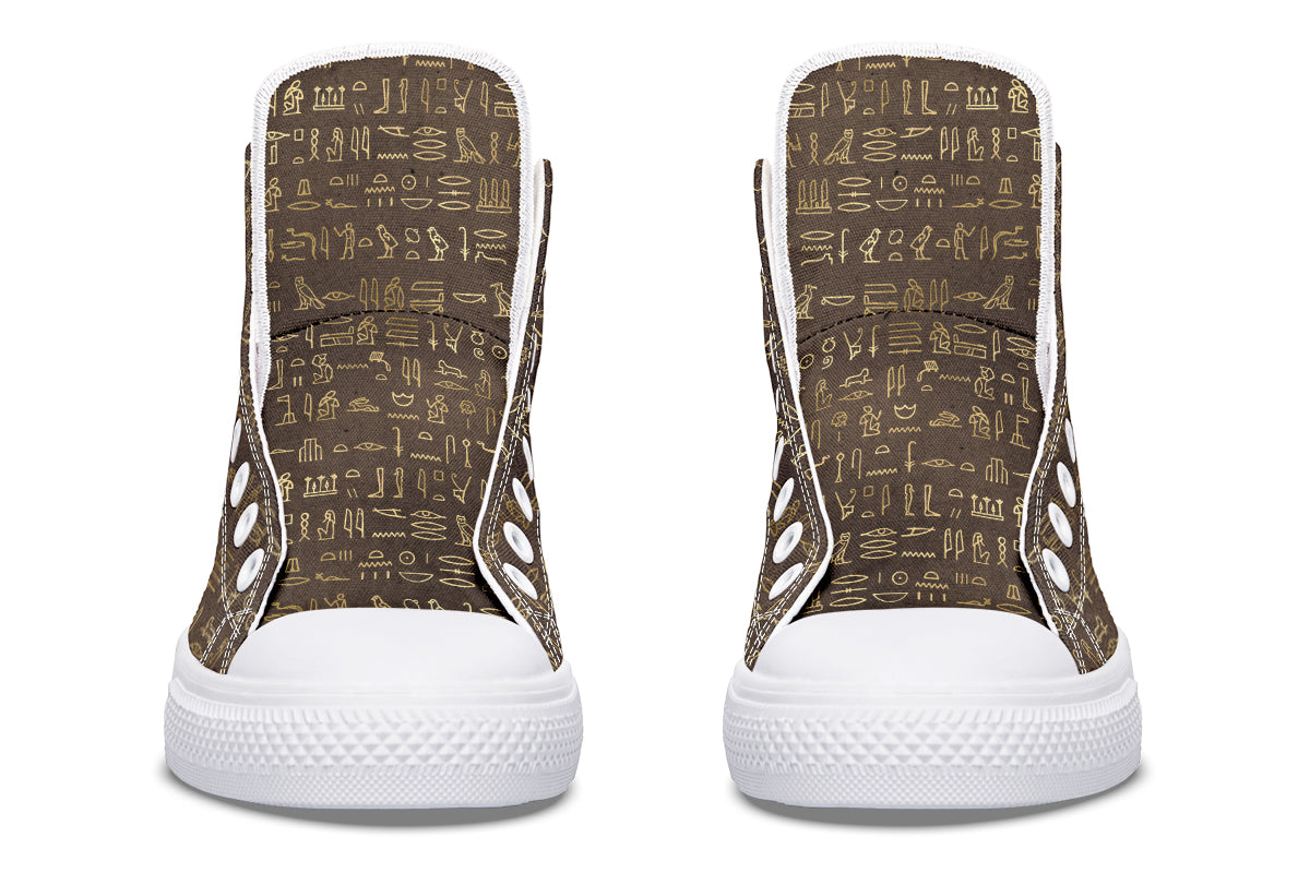 Hieroglyphics High Tops (Wide)