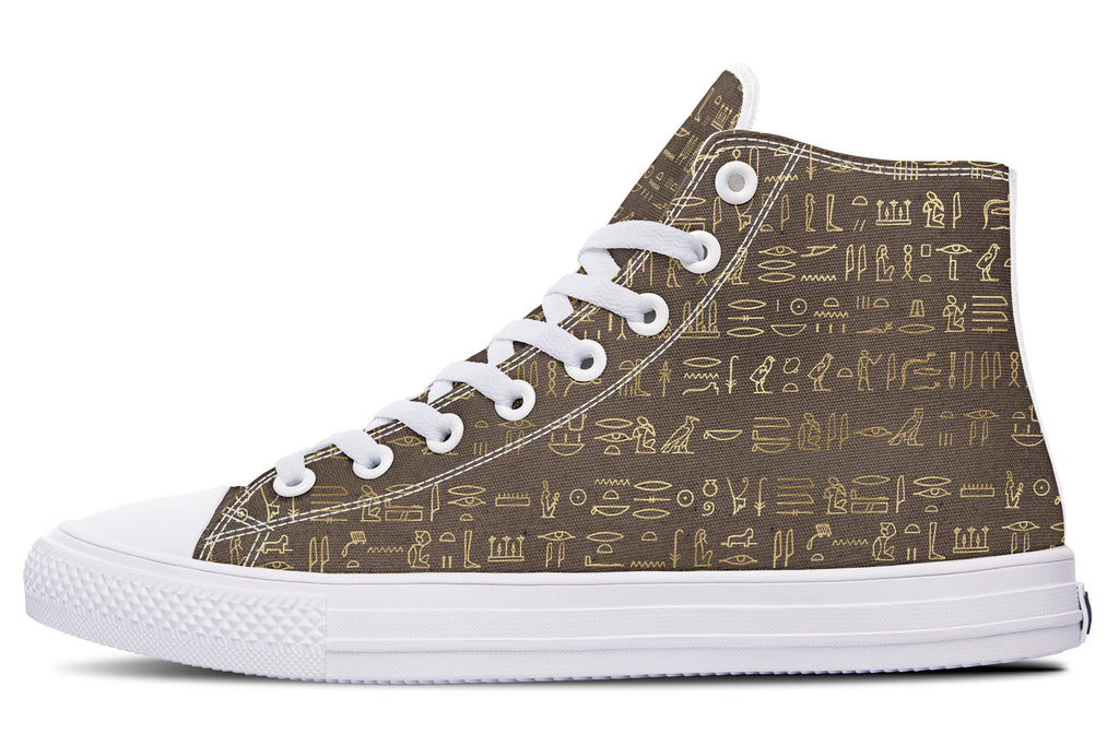 Hieroglyphics High Tops (Wide)