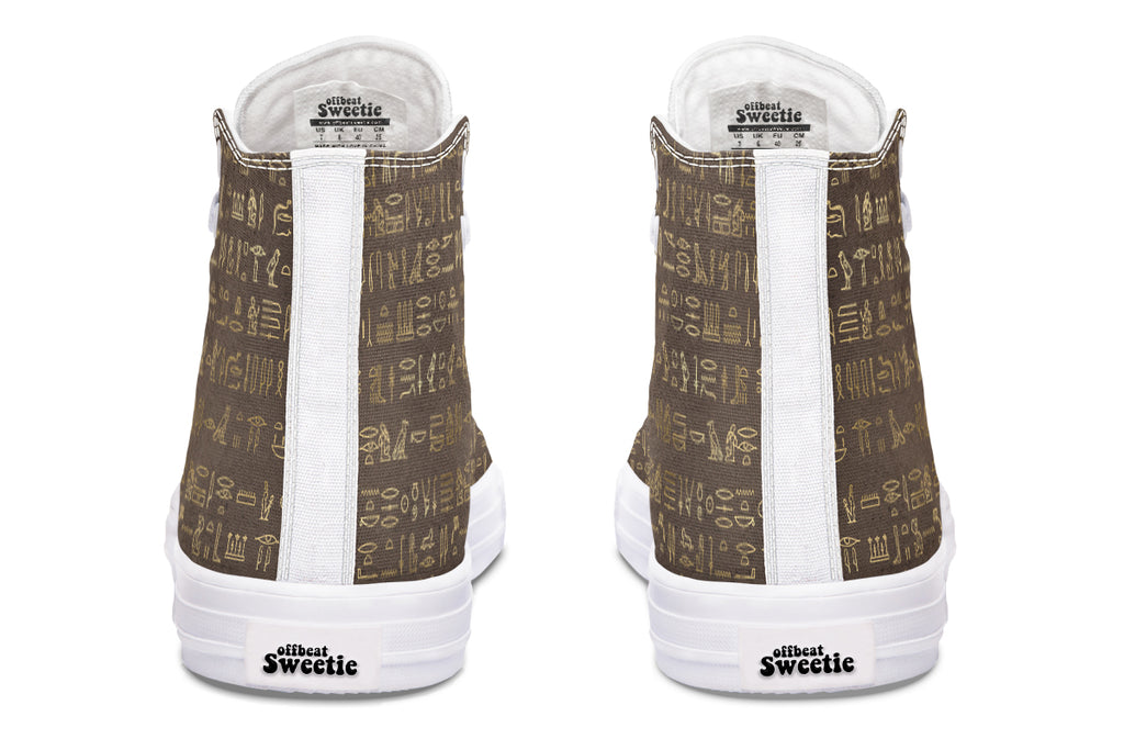 Hieroglyphics High Tops (Wide)