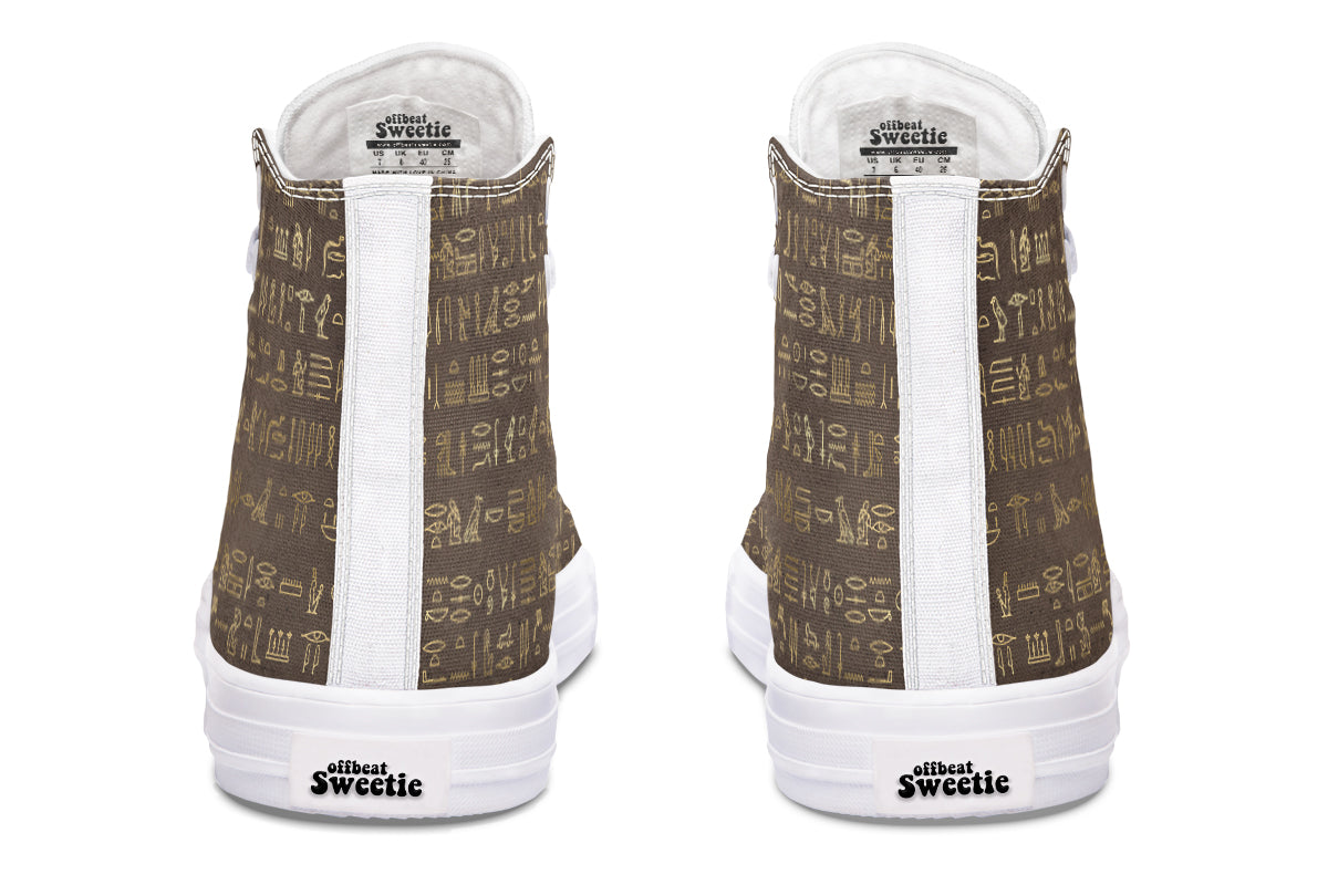 Hieroglyphics High Tops (Wide)