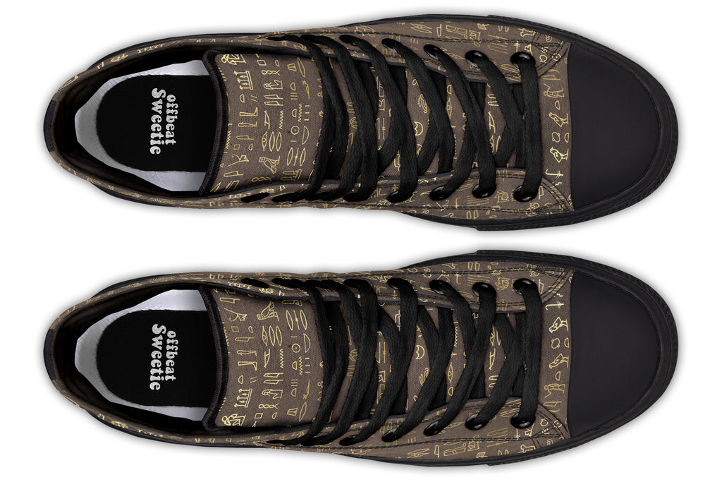 Hieroglyphics High Tops (Wide)