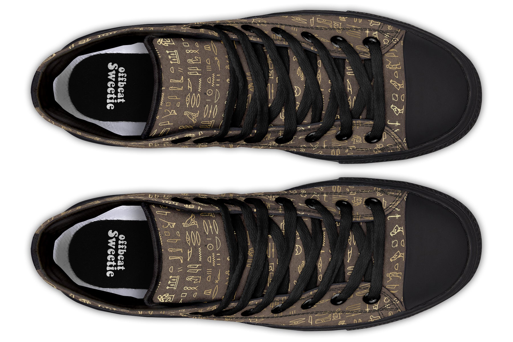 Hieroglyphics High Tops (Wide)