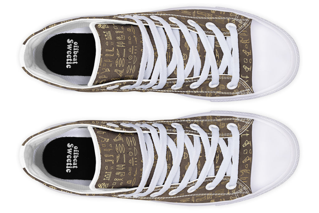 Hieroglyphics High Tops (Wide)