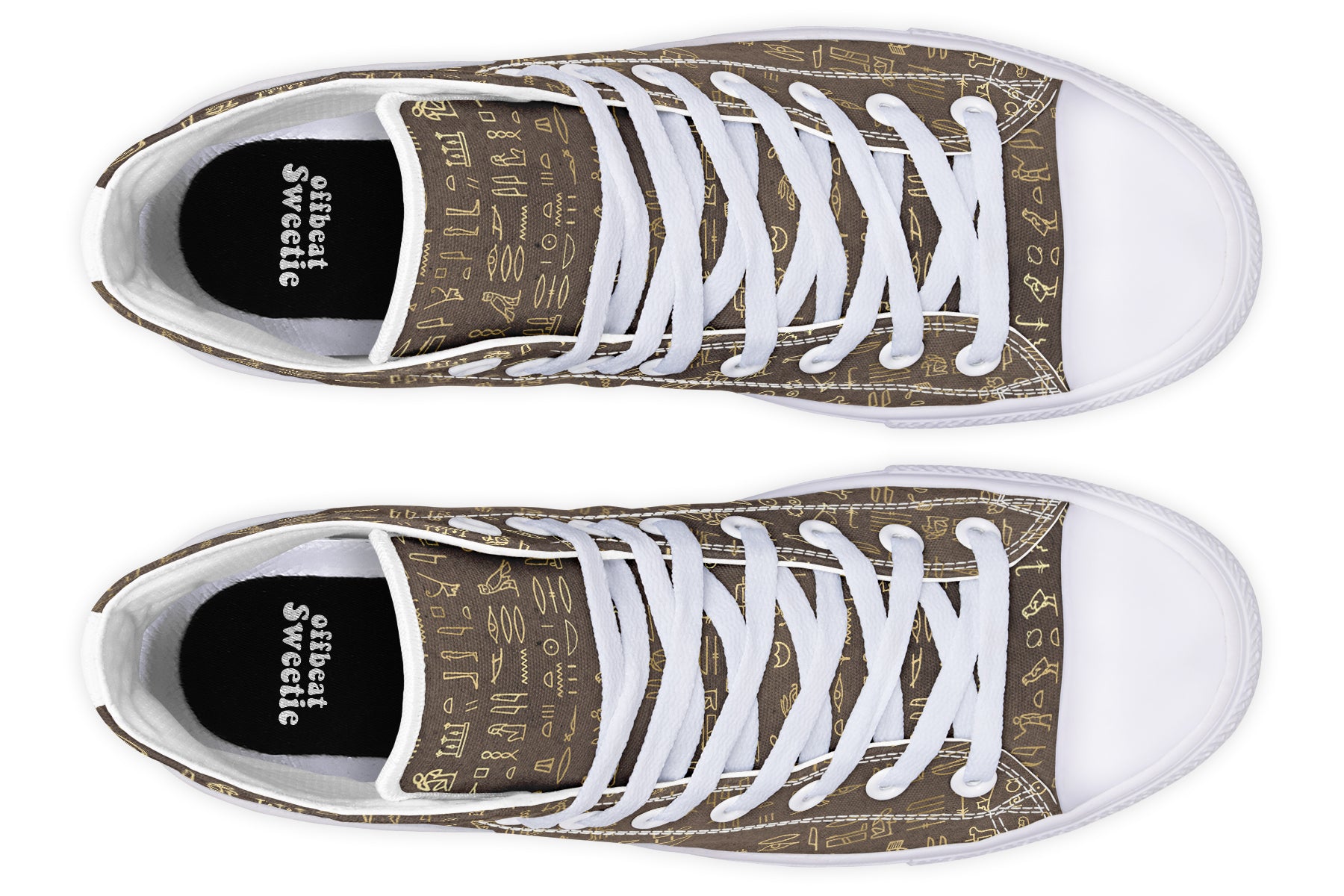 Hieroglyphics High Tops (Wide)