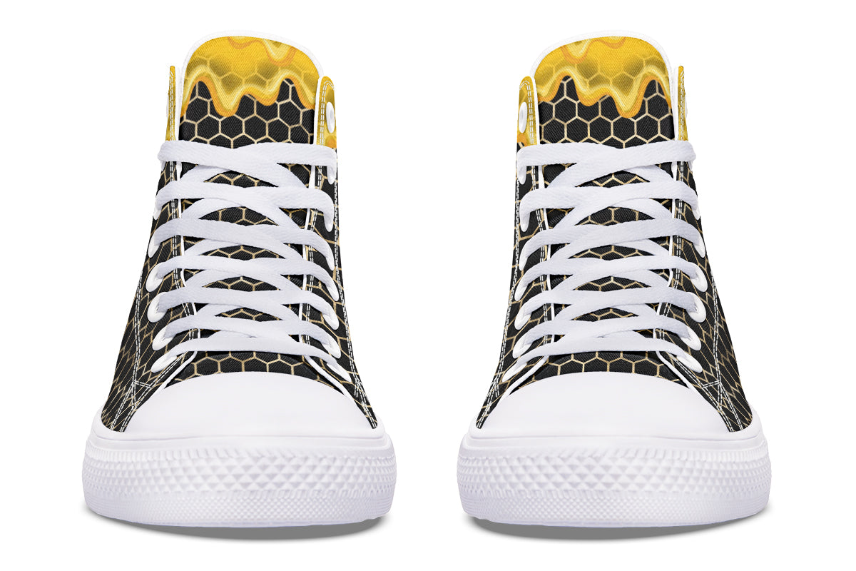 Honeycomb High Tops - Offbeat Sweetie