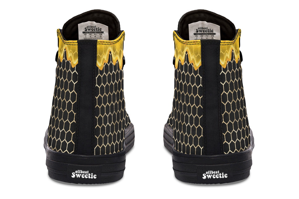 Honeycomb High Tops - Offbeat Sweetie