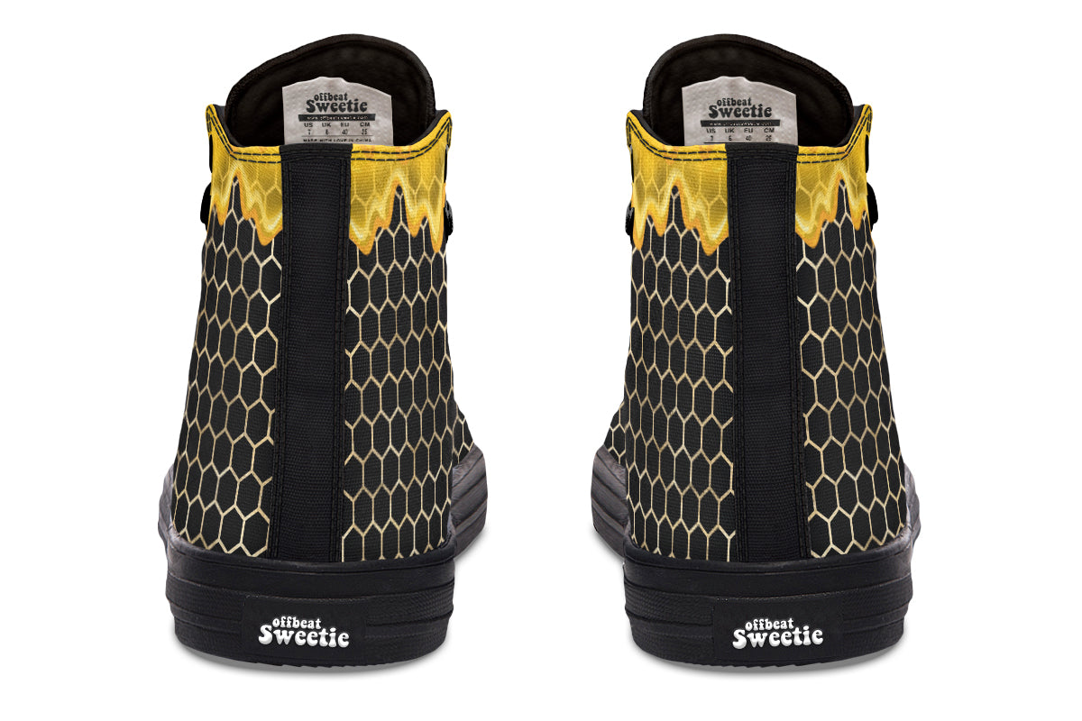 Honeycomb High Tops - Offbeat Sweetie