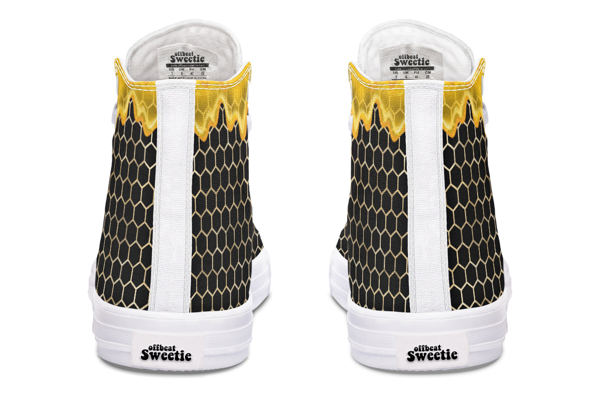 Honeycomb High Tops - Offbeat Sweetie