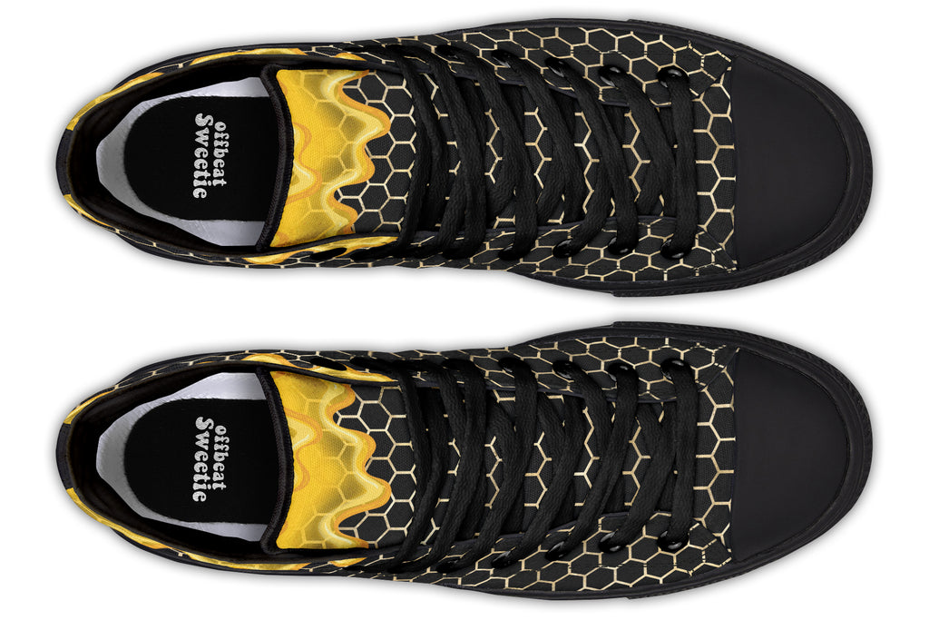 Honeycomb High Tops - Offbeat Sweetie