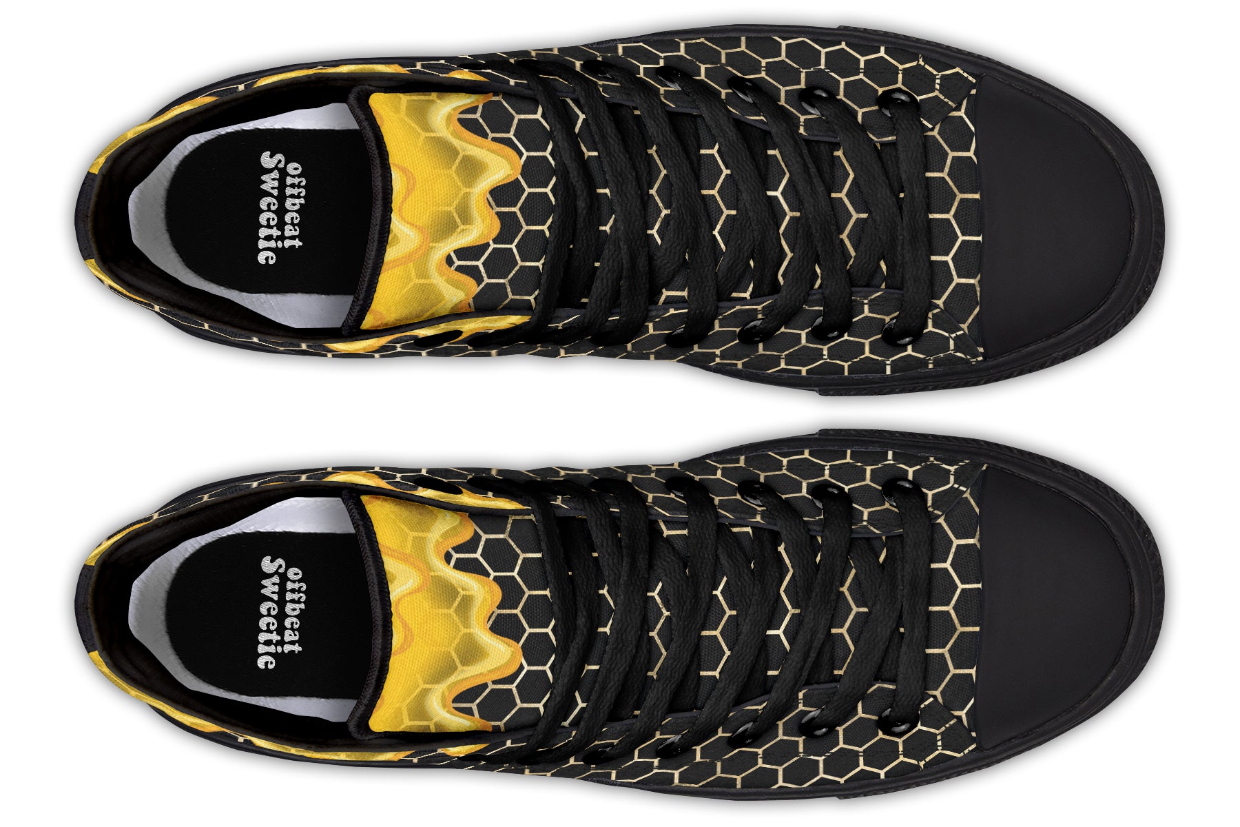 Honeycomb High Tops - Offbeat Sweetie