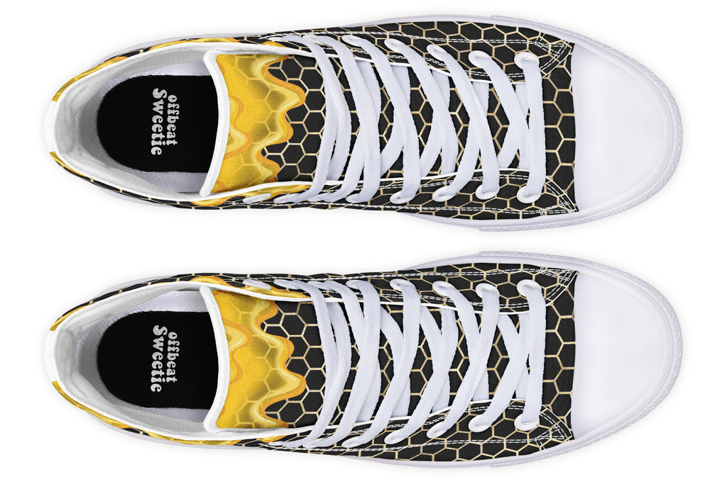 Honeycomb High Tops - Offbeat Sweetie