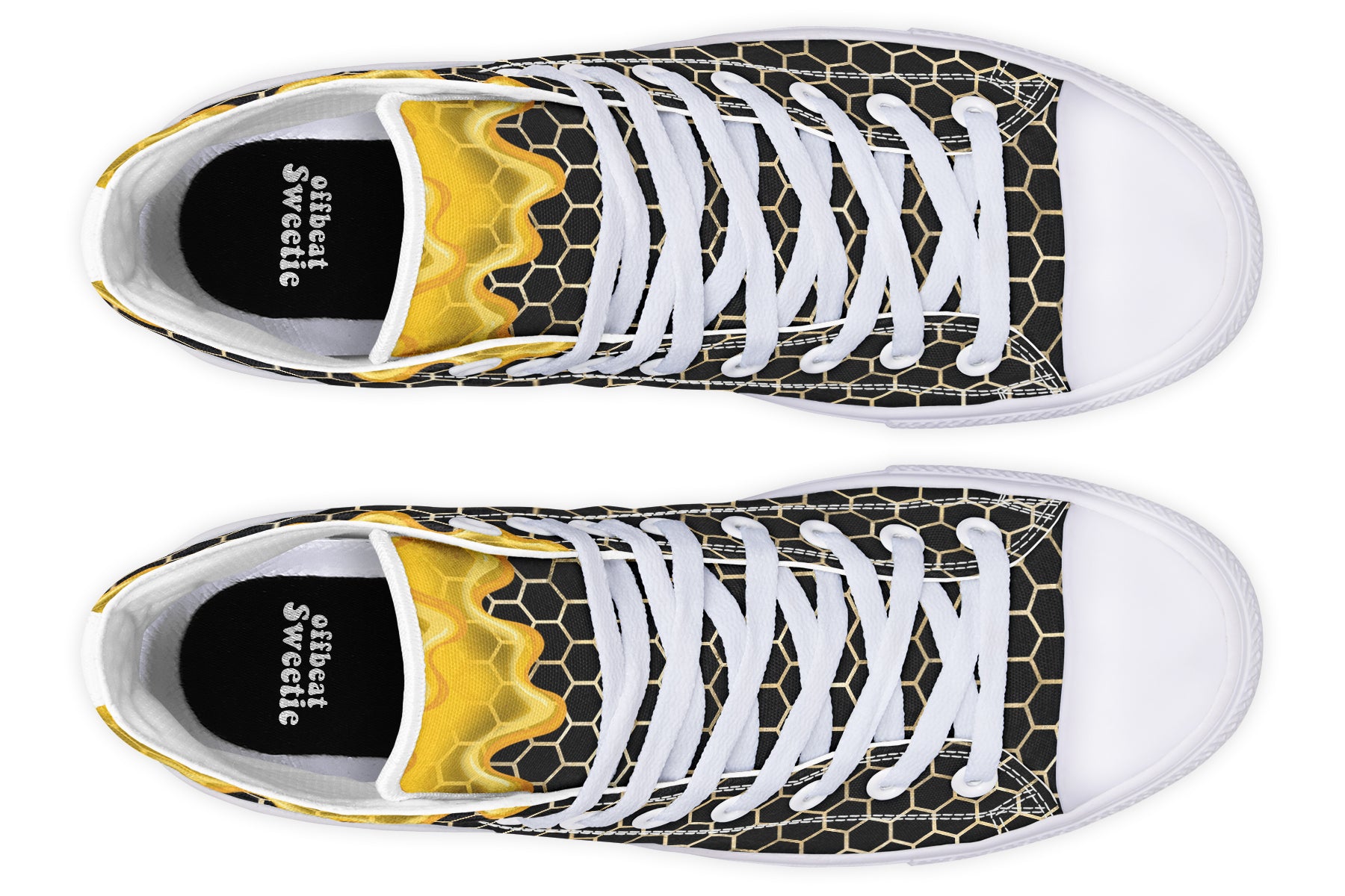 Honeycomb High Tops - Offbeat Sweetie