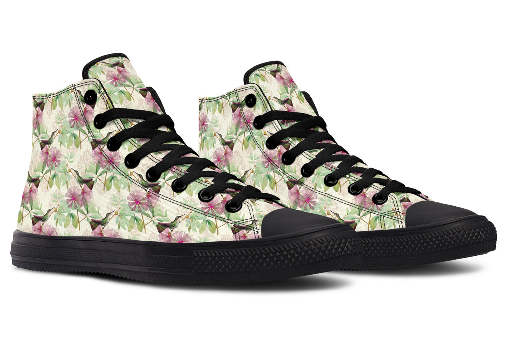 Hummingbirds High Tops (Wide)