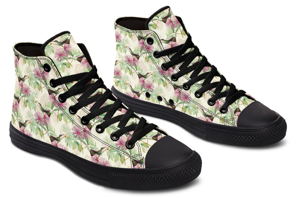 Hummingbirds High Tops (Wide)