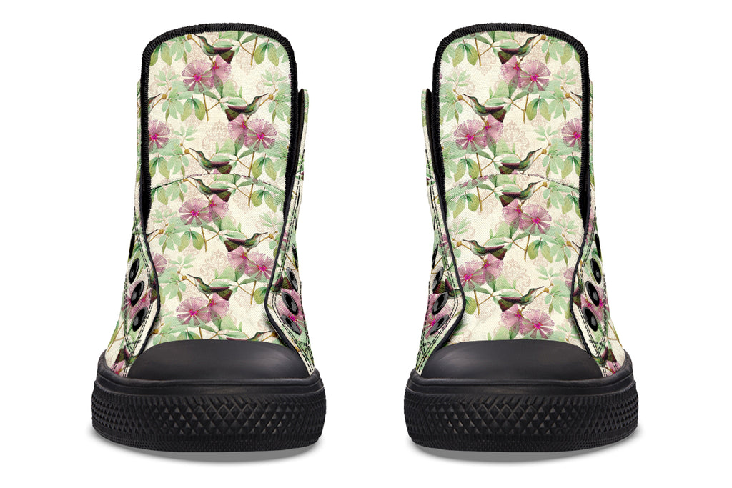 Hummingbirds High Tops (Wide)