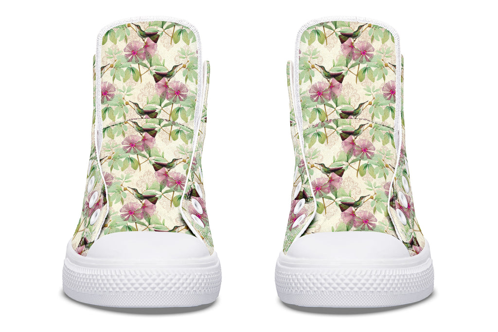 Hummingbirds High Tops (Wide)