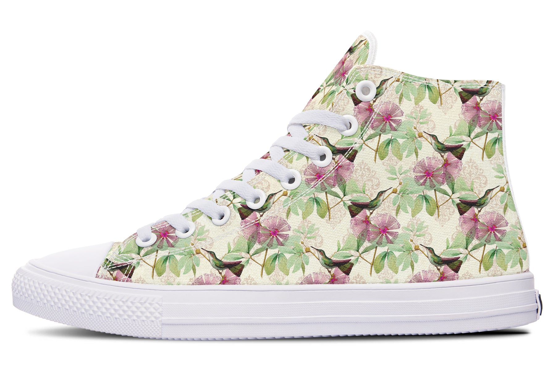 Hummingbirds High Tops - Offbeat Sweetie