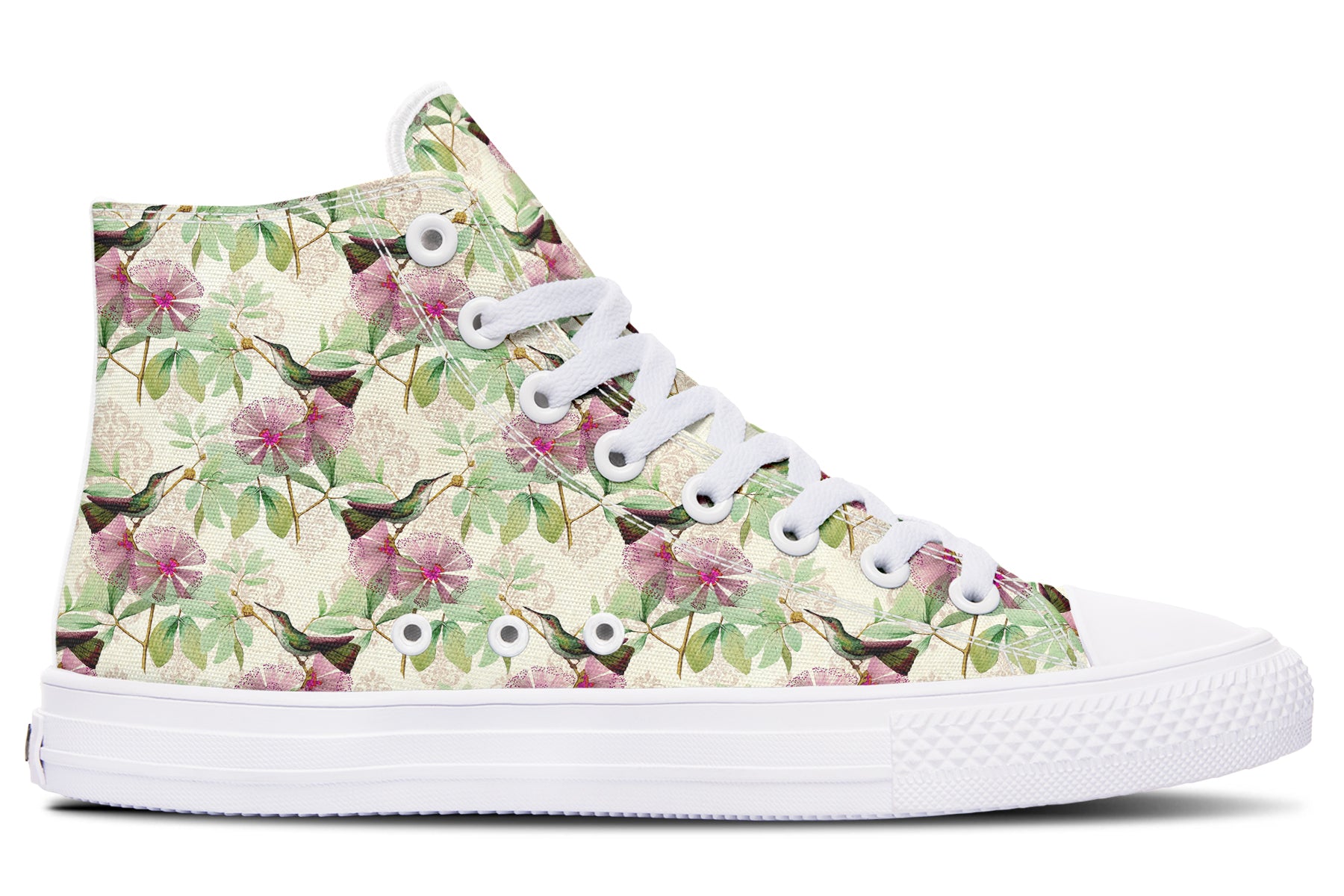 Hummingbirds High Tops - Offbeat Sweetie