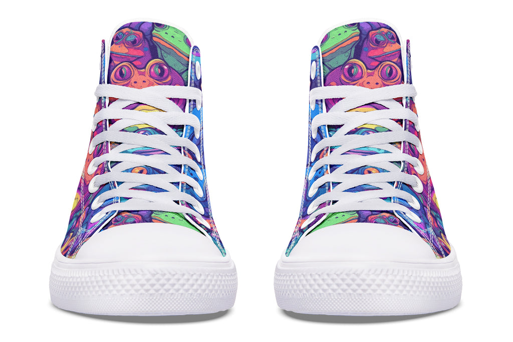 Hypno Frog High Tops (Wide)