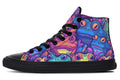 Hypno Frog High Tops (Wide)
