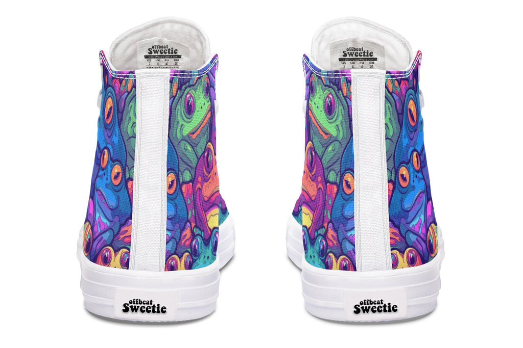 Hypno Frog High Tops (Wide)