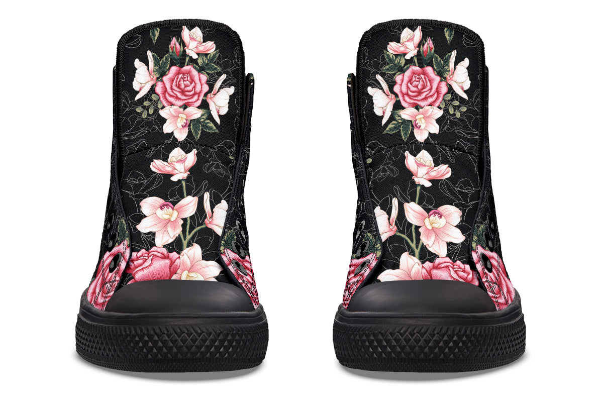 In Bloom High Tops (Wide)