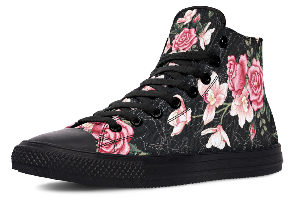 In Bloom High Tops - Offbeat Sweetie