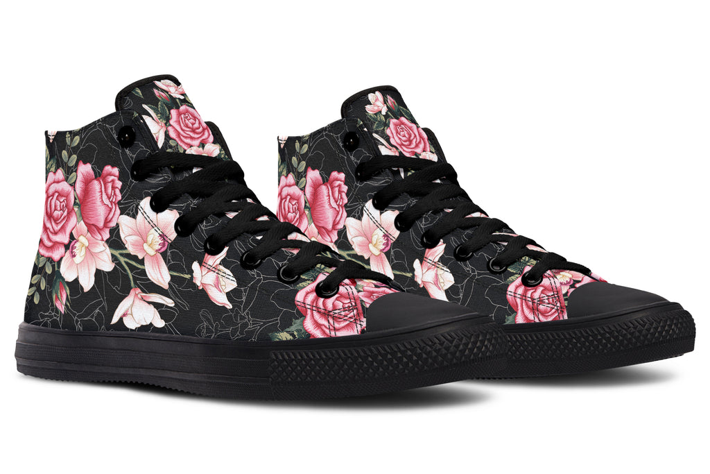 In Bloom High Tops - Offbeat Sweetie